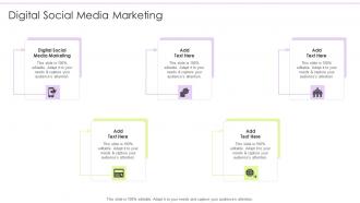 Digital Social Media Marketing In Powerpoint And Google Slides Cpb