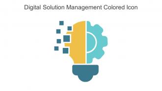 Digital Solution Management Colored Icon In Powerpoint Pptx Png And Editable Eps Format