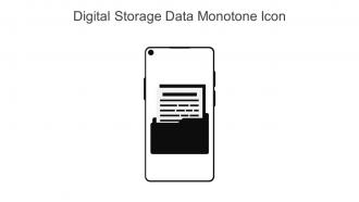 Digital Storage Data Monotone Icon In Powerpoint Pptx Png And Editable Eps Format
