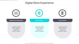 Digital Store Experience In Powerpoint And Google Slides Cpb