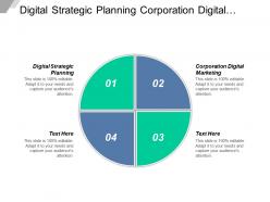 Digital strategic planning corporation digital marketing strategic process cpb