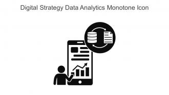 Digital Strategy Data Analytics Monotone Icon In Powerpoint Pptx Png And Editable Eps Format