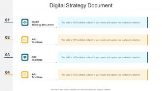 Digital Strategy Document In Powerpoint And Google Slides Cpb