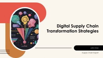 Digital Supply Chain Transformation Strategies PPT Designs AT