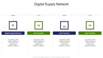 Digital Supply Network In Powerpoint And Google Slides Cpb