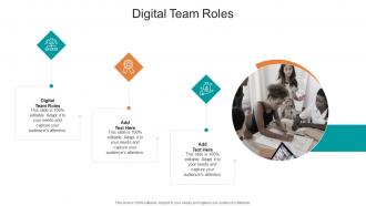 Digital Team Roles In Powerpoint And Google Slides Cpb