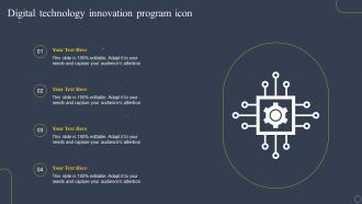 Digital Technology Innovation Program Icon