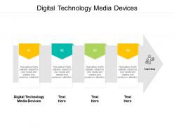 Digital technology media devices ppt powerpoint presentation show model cpb
