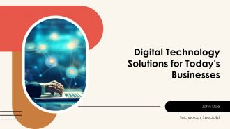 Digital Technology Solutions PPT Summary AT