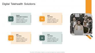 Digital Telehealth Solutions In Powerpoint And Google Slides Cpb