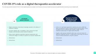 Digital Therapeutics Adoption Challenges Covid 19s Role As A Digital Therapeutics Accelerator