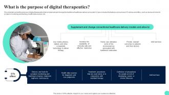 Digital Therapeutics Adoption Challenges What Is The Purpose Of Digital Therapeutics