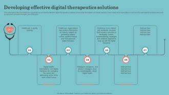 Digital Therapeutics Development Developing Effective Digital Therapeutics Solutions
