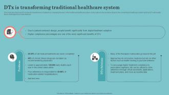Digital Therapeutics Development DTX Is Transforming Traditional Healthcare System
