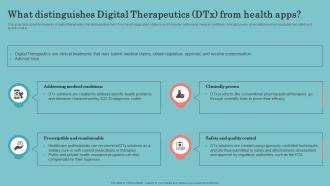 Digital Therapeutics Development What Distinguishes Digital Therapeutics DTX From Health Apps