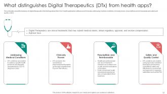 Digital Therapeutics Functions Powerpoint Presentation Slides Professionally Analytical
