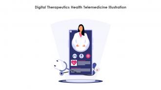 Digital Therapeutics Health Telemedicine Illustration