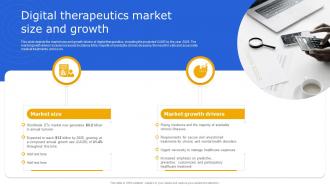 Digital Therapeutics It Digital Therapeutics Market Size And Growth Ppt Styles Samples