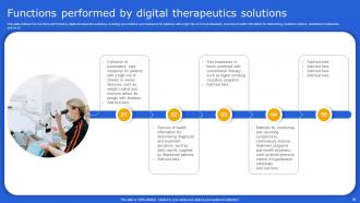 DIGITAL Therapeutics IT Powerpoint Presentation Slides Impactful Graphical