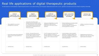 DIGITAL Therapeutics IT Powerpoint Presentation Slides Content Ready Captivating