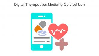 Digital Therapeutics Medicine Colored Icon In Powerpoint Pptx Png And Editable Eps Format