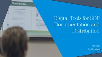 Digital Tools For SOP Documentation And Distribution PPT Template AT
