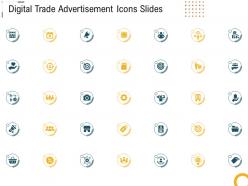 Digital trade advertisement icons slides ppt powerpoint presentation professional
