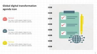Digital Transformation Agenda Powerpoint Ppt Template Bundles Template Content Ready