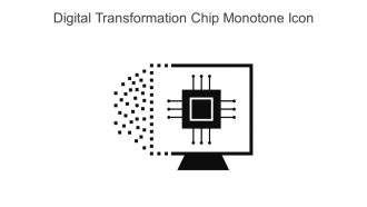 Digital Transformation Chip Monotone Icon In Powerpoint Pptx Png And Editable Eps Format