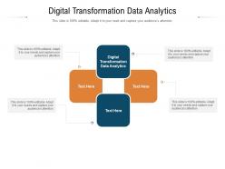 Digital transformation data analytics ppt powerpoint presentation outline inspiration cpb
