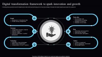 Digital Transformation Framework To Spark Innovation And Growth
