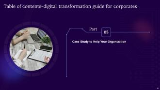 Digital Transformation Guide For Corporates Powerpoint Presentation Slides