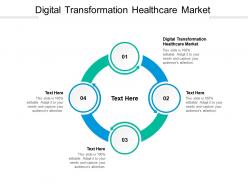 Digital transformation healthcare market ppt powerpoint ideas deck cpb