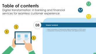 Digital Transformation In Banking And Financial Services For Seamless Customer Experience DT CD Colorful Good