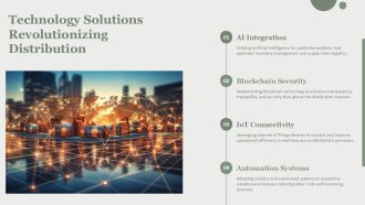 Digital Transformation In Distribution Networks PPT Demonstration AT Idea Impressive
