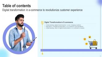 Digital Transformation In E Commerce To Revolutionize Customer Experience DT CD Image Downloadable