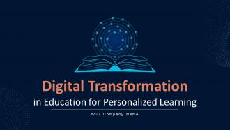 Digital Transformation In Education For Personalized Learning DT CD