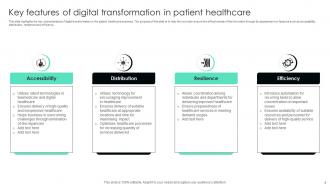 Digital Transformation In Healthcare Powerpoint Ppt Template Bundles Good Unique