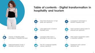 Digital Transformation In Hospitality And Tourism Powerpoint PPT Template Bundles DT MM Designed Aesthatic
