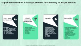 Digital Transformation In Local Government For Enhancing Municipal Services