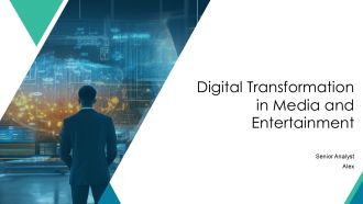 Digital Transformation In Media And Entertainment PPT Presentation AT