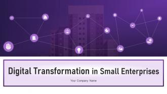 Digital Transformation In Small Enterprises DT MM
