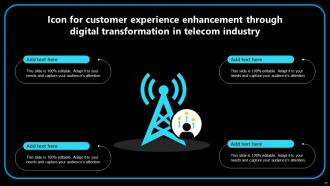 Digital Transformation In Telecom Industry Powerpoint PPT Template Bundles Impressive Image