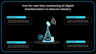 Digital Transformation In Telecom Industry Powerpoint PPT Template Bundles Interactive Image