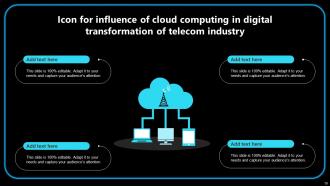 Digital Transformation In Telecom Industry Powerpoint PPT Template Bundles Visual Image