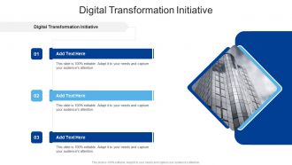 Digital Transformation Initiative In Powerpoint And Google Slides Cpb