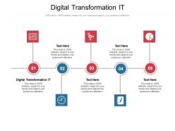Digital transformation it ppt powerpoint presentation outline brochure cpb