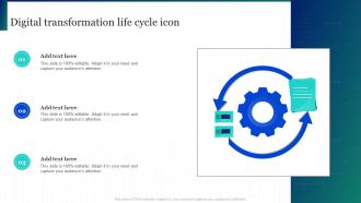 Digital Transformation Life Cycle Icon