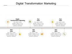 Digital transformation marketing ppt powerpoint presentation portfolio samples cpb