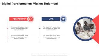 Digital Transformation Mission Statement In Powerpoint And Google Slides Cpb
